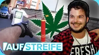 Das geht zu weit: Diese beiden Studenten sind total bekifft am Rumböllern 😲🧨😵 ​| Auf Streife | SAT.1