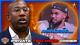 Karl-Anthony Towns REVEALS Discussion w/ Mike Brown After PRIVATE Two-Hour Dinner | Knicks News