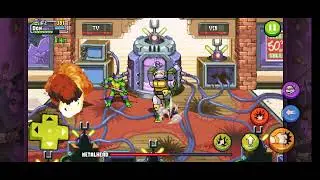 Teenage Mutant Ninja Turtles Shredder's Revenge Boss Metalhead with Donatello 