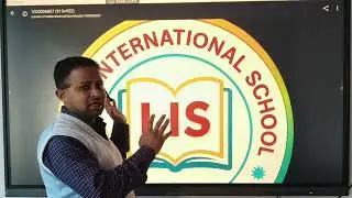 Introduction of online class by principal Mr Yogesh Sir 