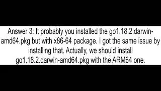 Go1 18 Debugging programs compiled with go version go1 18 darwinamd64 is not supported Use go sdk fo