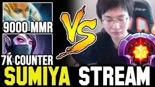 SUMIYA vs 9K MMR & 7K Counterpick | Sumiya Invoker Stream Moment #804