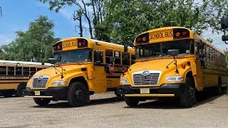 Villani Bus- 139 2020 Bluebird vision School bus Diesel, Morning Ride/ Dispatch Talk part 1