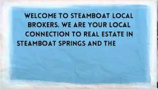 Real Estate Guide Steamboat Springs