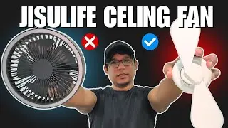 JISULIFE Outdoor Fan Life1 Ceiling Fan | Camping Fan