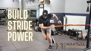 Banded Lateral Bound for Explosive Stride Power | Hockey Speed Drill 🏒