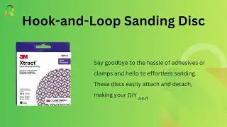 Revolutionize Your Sanding Experience with Hook-and-Loop Sanding Discs!