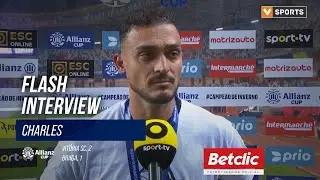 Ta&ccedil;a da Liga (Final) | Vit&oacute;ria SC 2-1 Braga: Flash Interview Charles