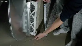 How to replace your furnace filter, With proper direction flow.