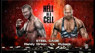 WWE 2k15 Личное первенство по правилам Steel Cage бой между Randy Orton 11 - Ryaback