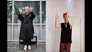 @YoungjaexArs and @jacksonwang doing vibin challenge