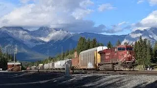 Railfanning the CP Laggan Sub (Canmore, Banff, Kicking Horse Pass)