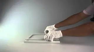 Installation of 1x1 led panel light 30X30