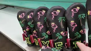 Limited Edition Neon Flamingo Headcovers! 🔥
