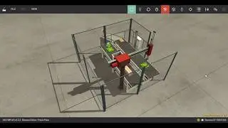 TIA PORTAL FACTORY IO PICK AND PLACE 2D FACTORY AUTOMATION