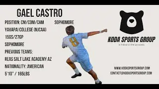 Gael Castro (CM/CDM/CAM) - KODA Sports Group