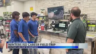 Winters ISD Students visualize their future in the workforce