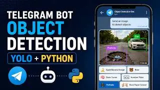 Build a Telegram Bot for Object Detection using YOLO | Python + OpenCV + Ultralytics