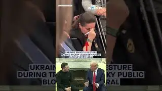 Trump Zelensky Fight | Ukraine Envoy's Gesture During Trump-Zelensky's Public Blowup Goes Viral