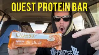 Let&rsquo;s Get Basic Together | Quest Protein Bar REVIEW | Pumpkin Pie | Limited Edition