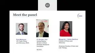 MDA Advocacy Institute:  Policies Influencing Gene Therapy Development 1