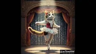 Wonderful cute kitty dencing 😻 #cute #cat #catvideos #dudidudidam #kitty #kittyVideo