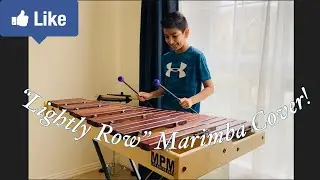 3 Levels Of &ldquo;Lightly Row&rdquo; | Marimba Cover