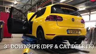 Golf 6 GTD 2.0 TDI Straightpipe, Downpipe, Popcorn Limiter, EGR & DPF Delete,