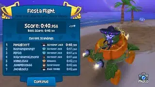 Fiesta Flight Time trial / Abilities only /Player choice