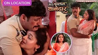 Mera Balam Thanedar ON LOCATION | Veer Ko Bachate Hue Bulbul Nai Khoe Apni Jaan, Lagi Use Goli
