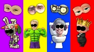 Wrong eyes👀 Vlad&Niki, Skibidi Toilet, Baby Boss, Plant&Zombie - DAME TU COSITA Wrong Head