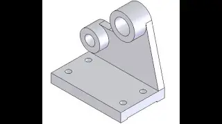 Figure 6 101 Solid model for Tutorial 2