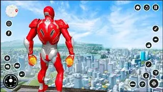 Flying Iron Hero Fighting #1 Android GamePlay