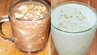 Ragi malt and oats smoothie || healthy & quick #smoothies #healthy #all