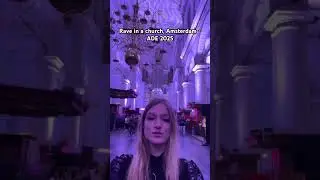 Rave in a church, Amsterdam - ADE 2025