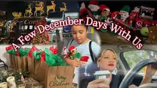 A Few December Days With Us | Work Party, Family Visit, Tacos, & Christmas Prep