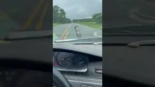 B16a2 vtec burnout with ram horn 1320 hood exit header