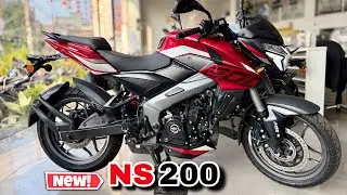 New Bajaj Pulsar NS200 BS7✅नई ऑन रोड कीमत|🔥Bajaja Pulsar NS200 Mileage & Full Details Reviews 