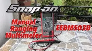 Snap-on Multimeter EEDM503D Review - Count the F-Bombs Edition!