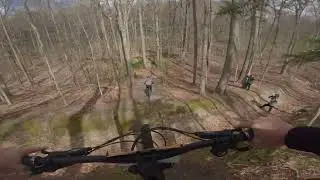 Ceres Road Gap, mountain bike jump, drop.