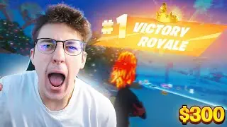 I MADE $300 FOR WINNING ONE FORTNITE GAME...
