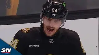Jakub Lauko Rips One Top Shelf On Sergei Bobrovsky