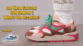 Важная информация о размерах. Краткий обзор теней для век Jae Tips x Saucony Grid Shadow 2 &laquo;На свидание&raquo; + для ног