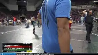 12U 70 Dustin (DJ)Dustin Snider Wrecking Crew Wrestling Vs Onesimo Rodriguez Duran Elite