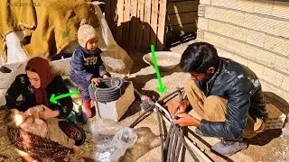 Harsh Winter, Kind Hearts; Keyvan's Efforts to Shelter Zahra and Her Children