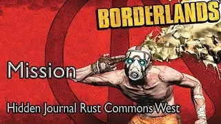 Borderlands Mission Hidden Journal Rust Commons West