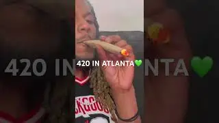 420 IN ATLANTA WAS CRAZY 🔥🔥 Full Video On My Page #atlantacontentcreator #420 #shorts