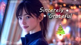 ✦ Sincerely Grateful｜心から感謝 ✦ Merry Christmas, Thank You ✦