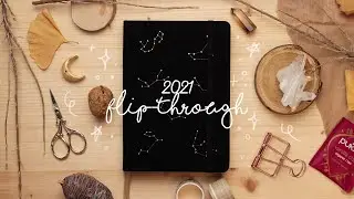 ✨ my 2021 bullet journal flip-through | frai.oh