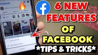 6 New Features of Facebook | 6 Hidden Features of Facebook *Tips & Tricks* 🔥🔥